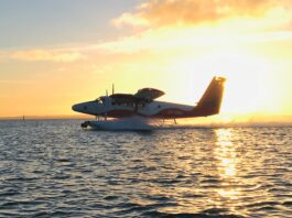 Nordic Seaplanes første afgang efter Corona nedlukningen