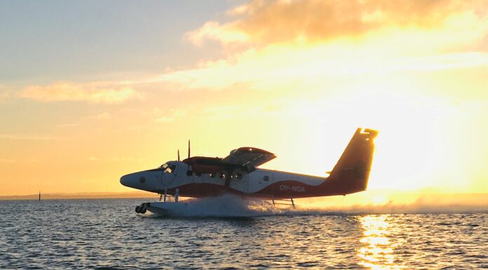 Nordic Seaplanes første afgang efter Corona nedlukningen